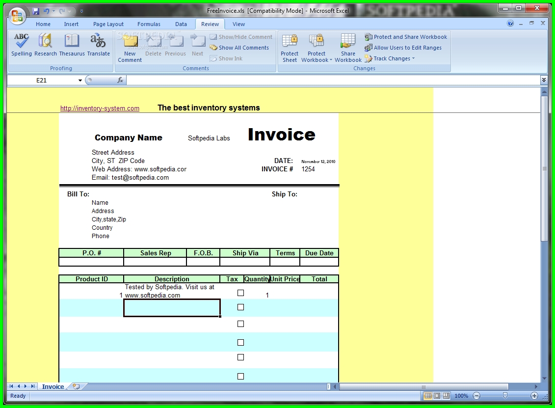 templates for invoices free excel free excel invoice template 1131 X 831