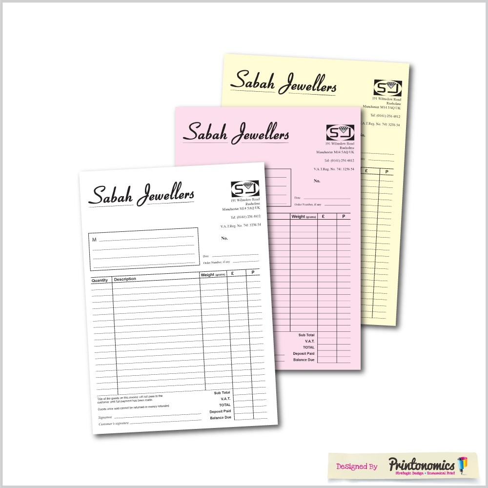invoice pads ncr 3 parts invoice pads print products ncr invoice pads
