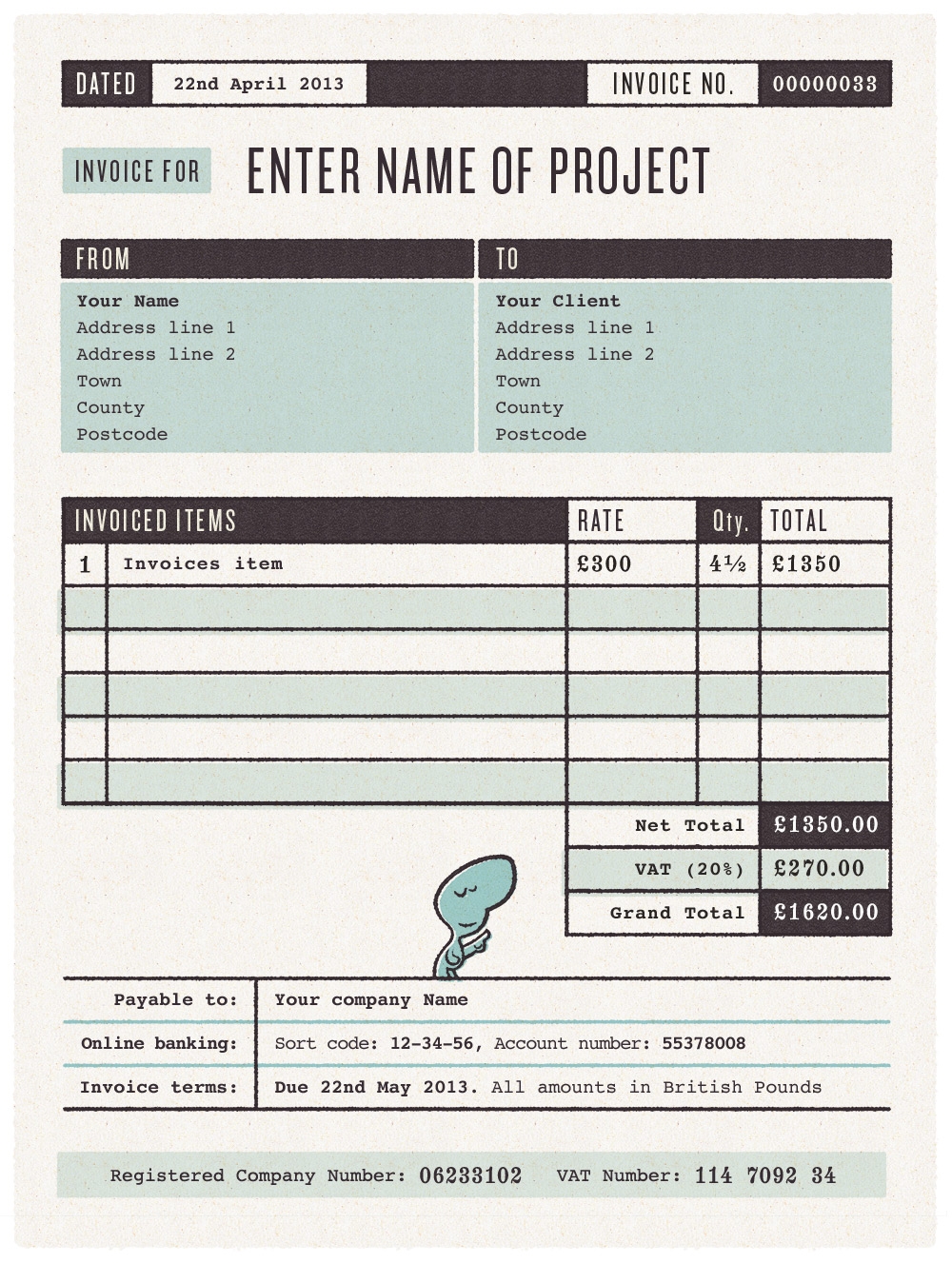 1000 images about design invoice on pinterest creative cool invoice template