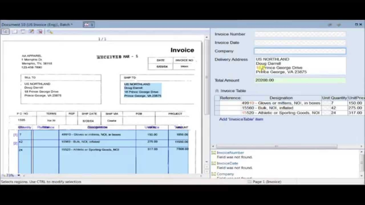 invoice ocr data capture and processing invoices automatically invoice data capture