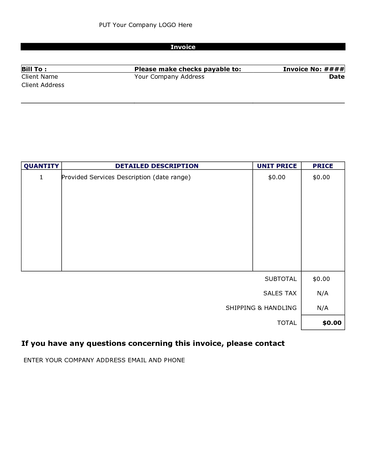 word invoice template doc design tax microsoft hsbcu sample word invoice