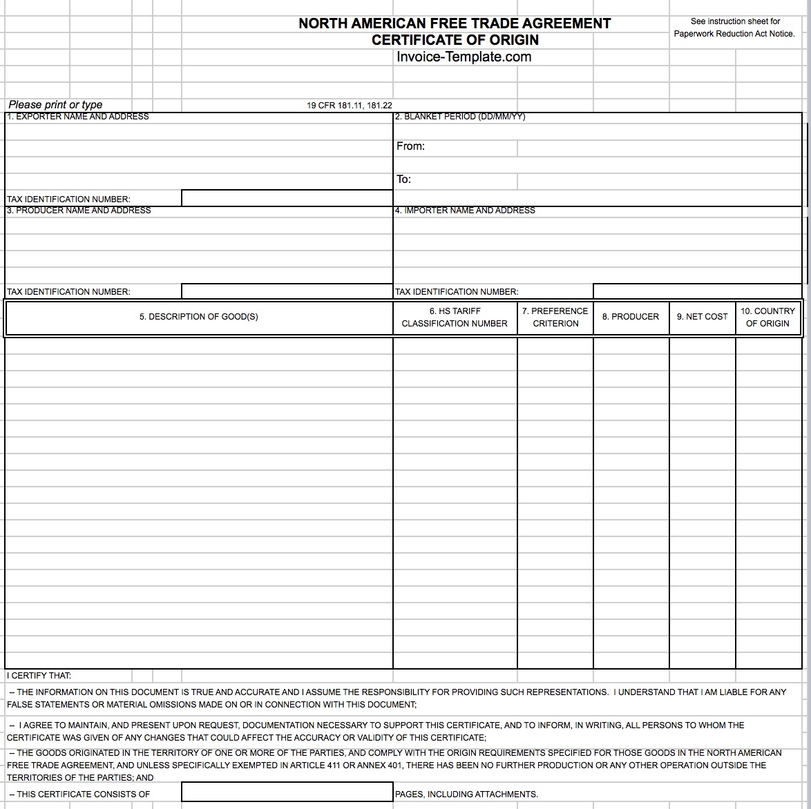 free blank invoice templates in pdf word excel invoice microsoft excel