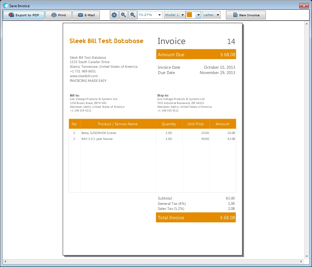 invoicing software for mac and pc sleek bill best program for invoices