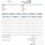 No Commercial Value Invoice * Invoice Template Ideas