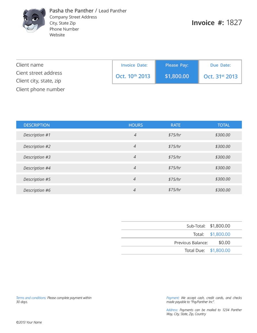 to design invoice templates in adobe photoshop psd invoice template