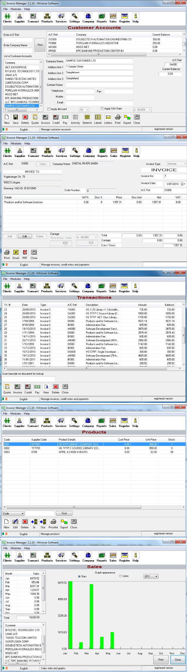 hillstone invoice manager invoice manager accounting software discount download for 628 X 2256