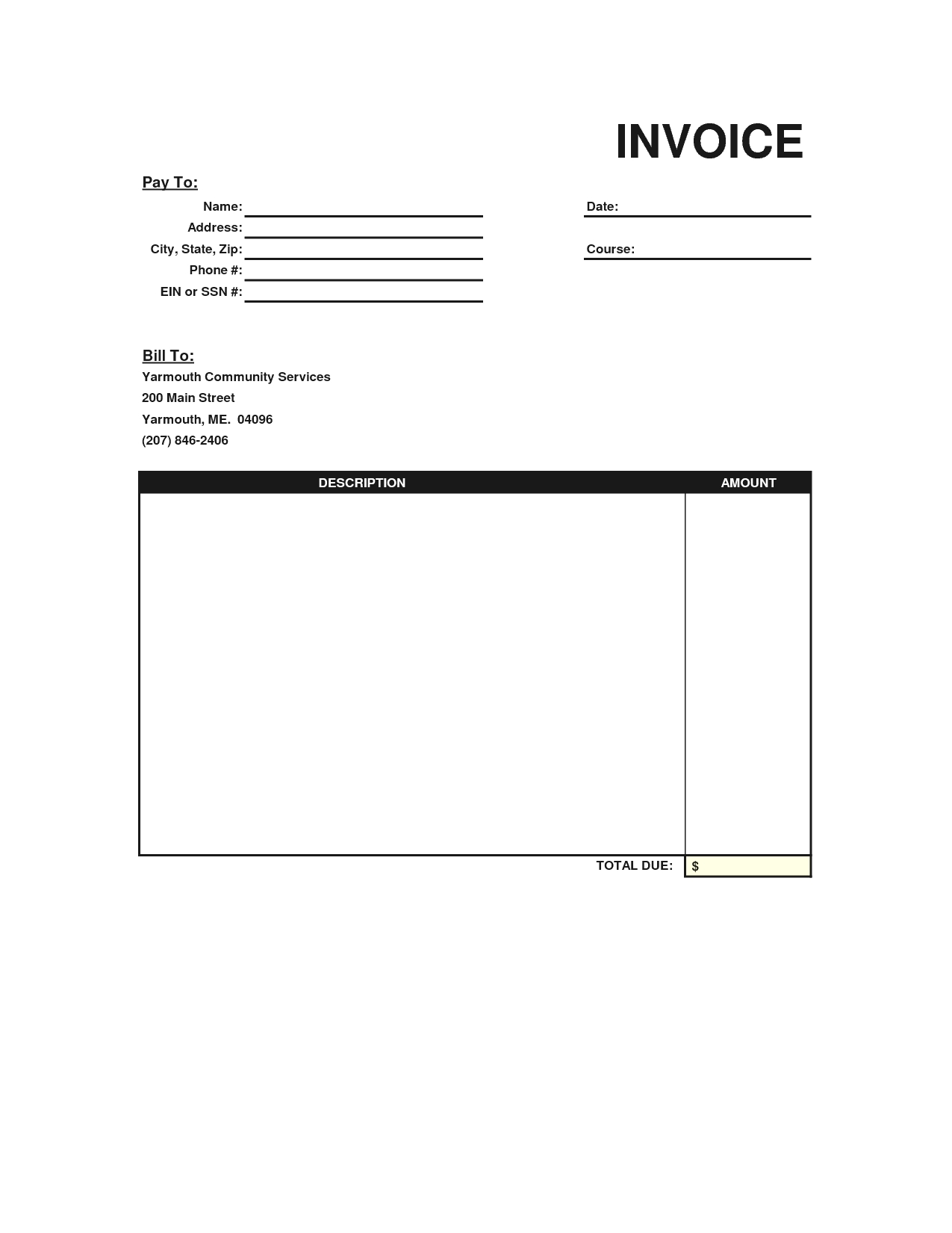 free blank invoice templates cutter sample resumes funding free blank invoice template word