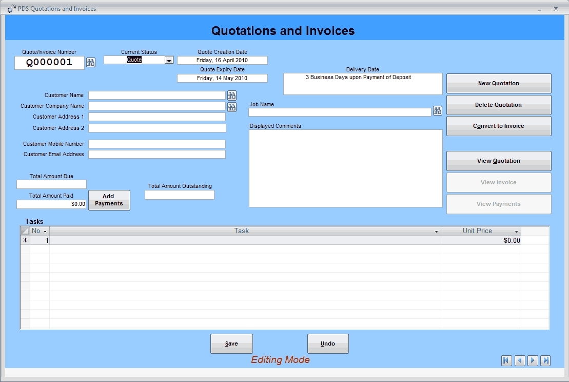 Invoice And Quote Software * Invoice Template Ideas