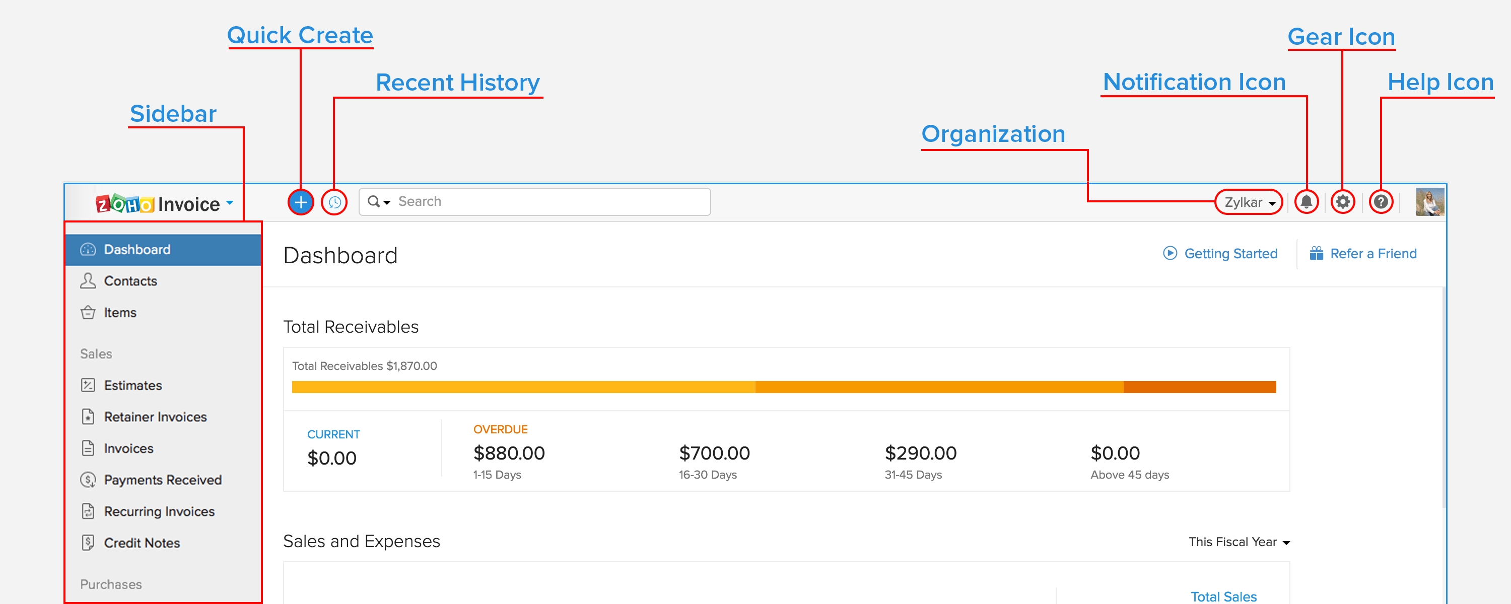 Zoho Free Invoice Invoice Template Ideas