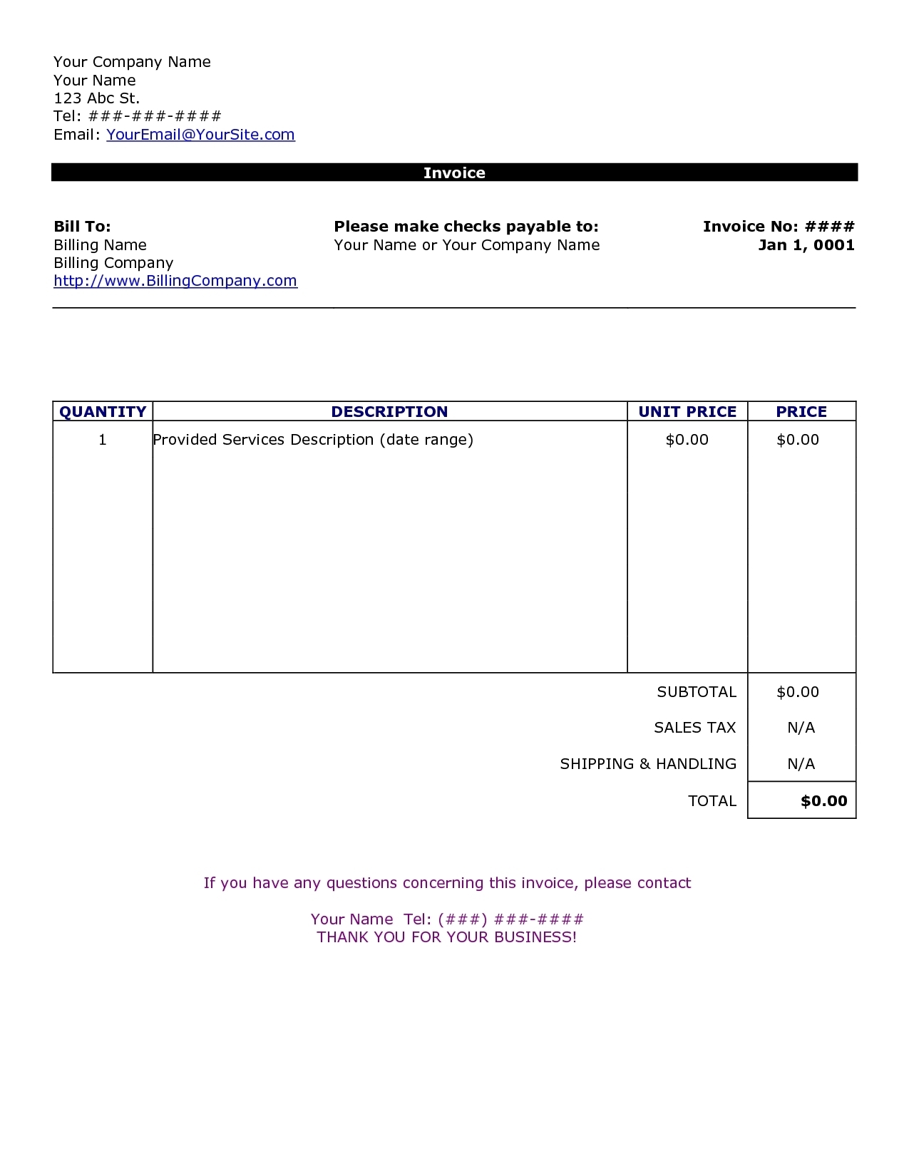invoice printable template photog ipralatam simple invoices template