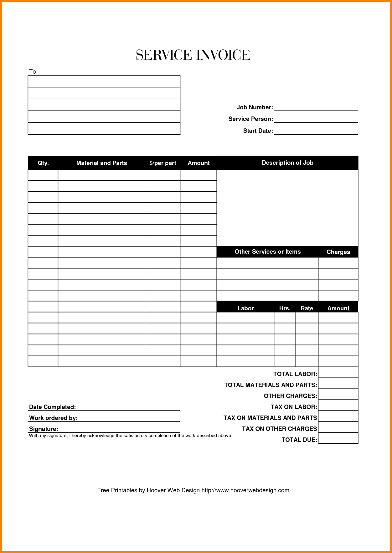 8 invoice forms printable short paid invoice invoice forms printable