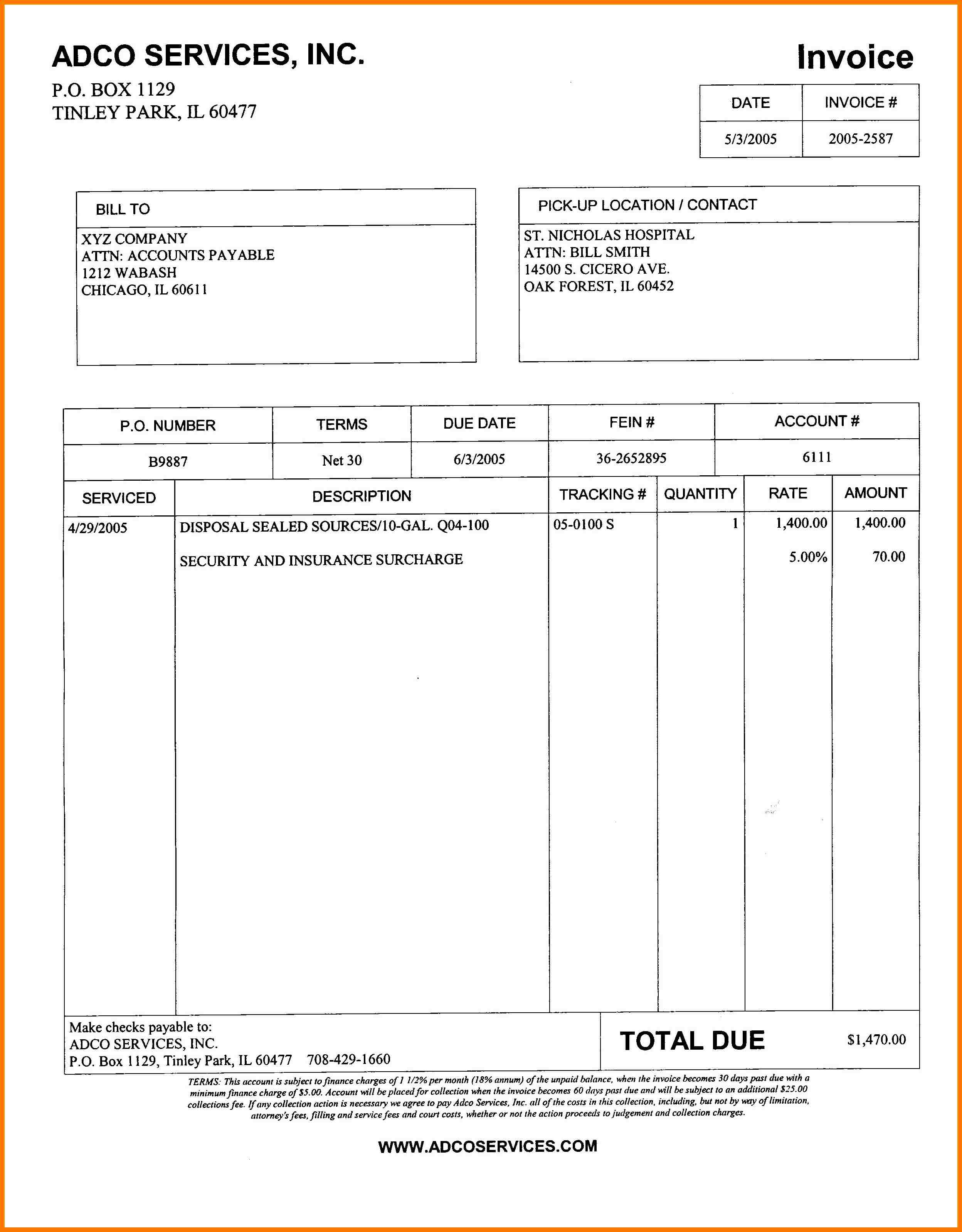 9 invoice payment terms examples park attendant invoice payment terms example