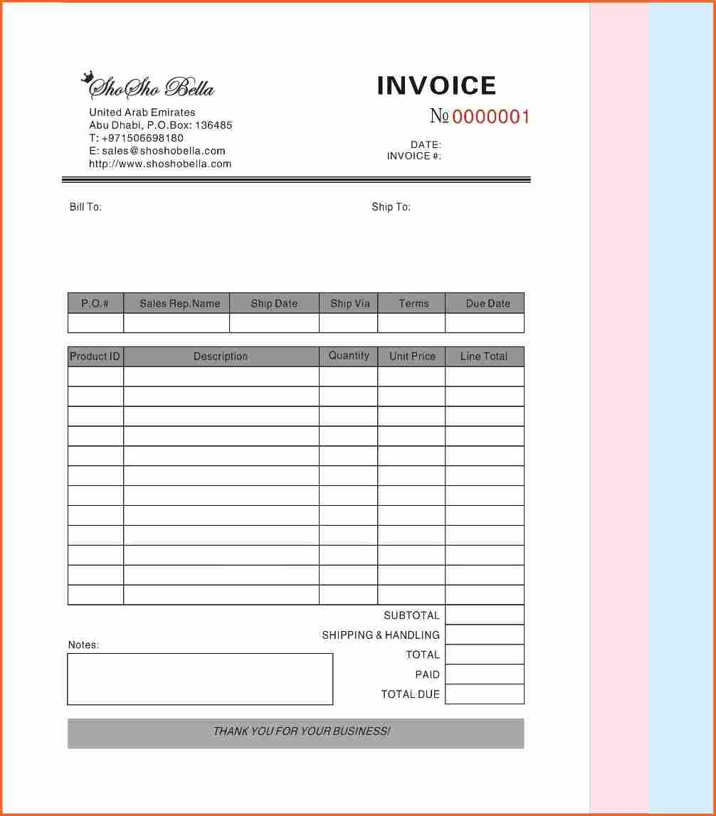 customized invoice books 8 customized receipt book budget template letter 1006 X 1147