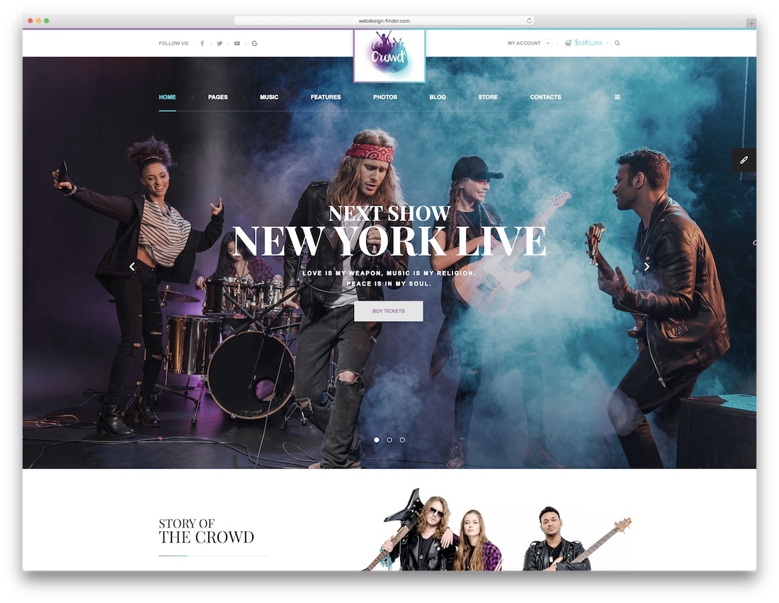 31 best responsive music website templates 2019 colorlib musical band form template