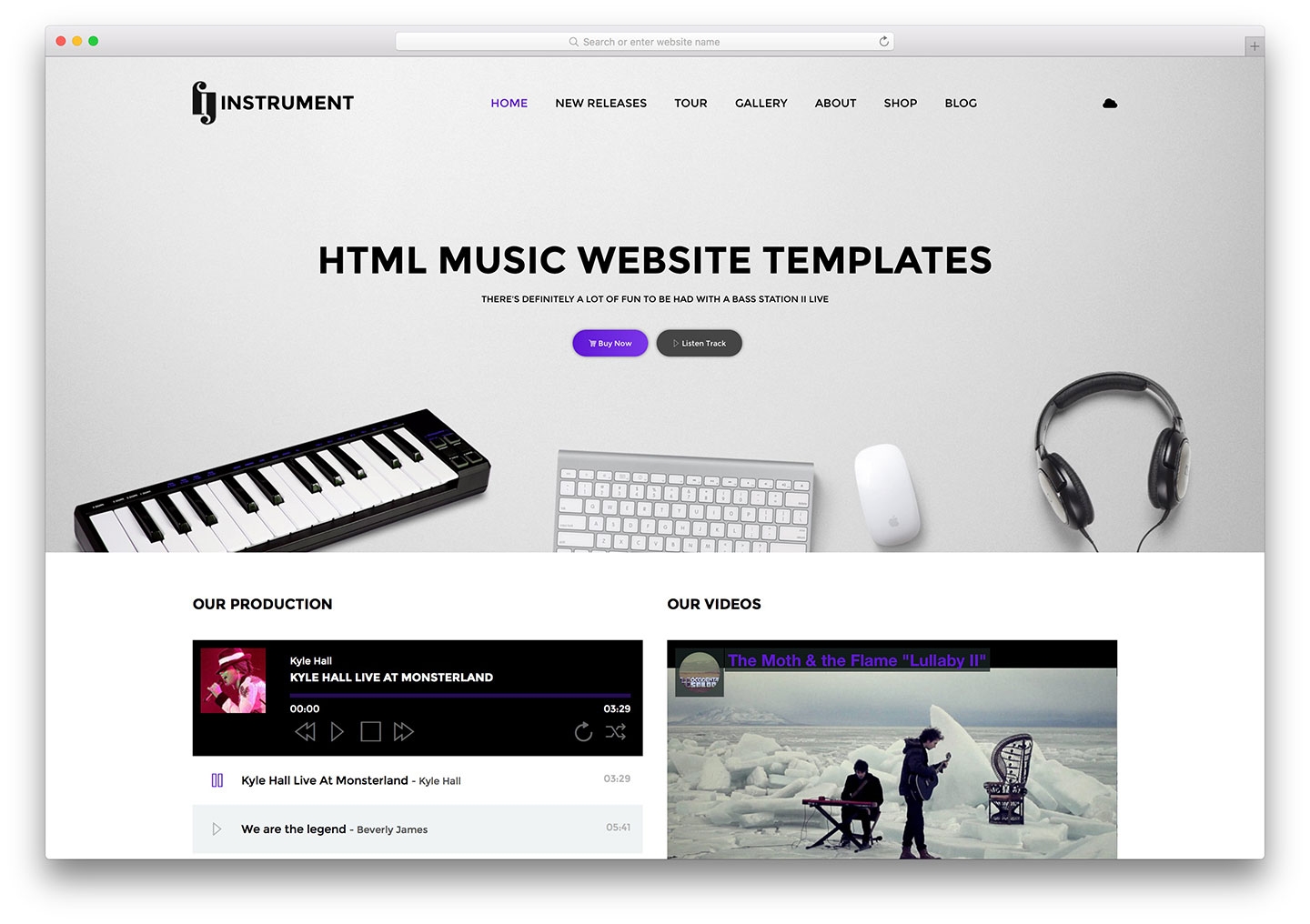 31 best responsive music website templates 2019 colorlib musical band form template