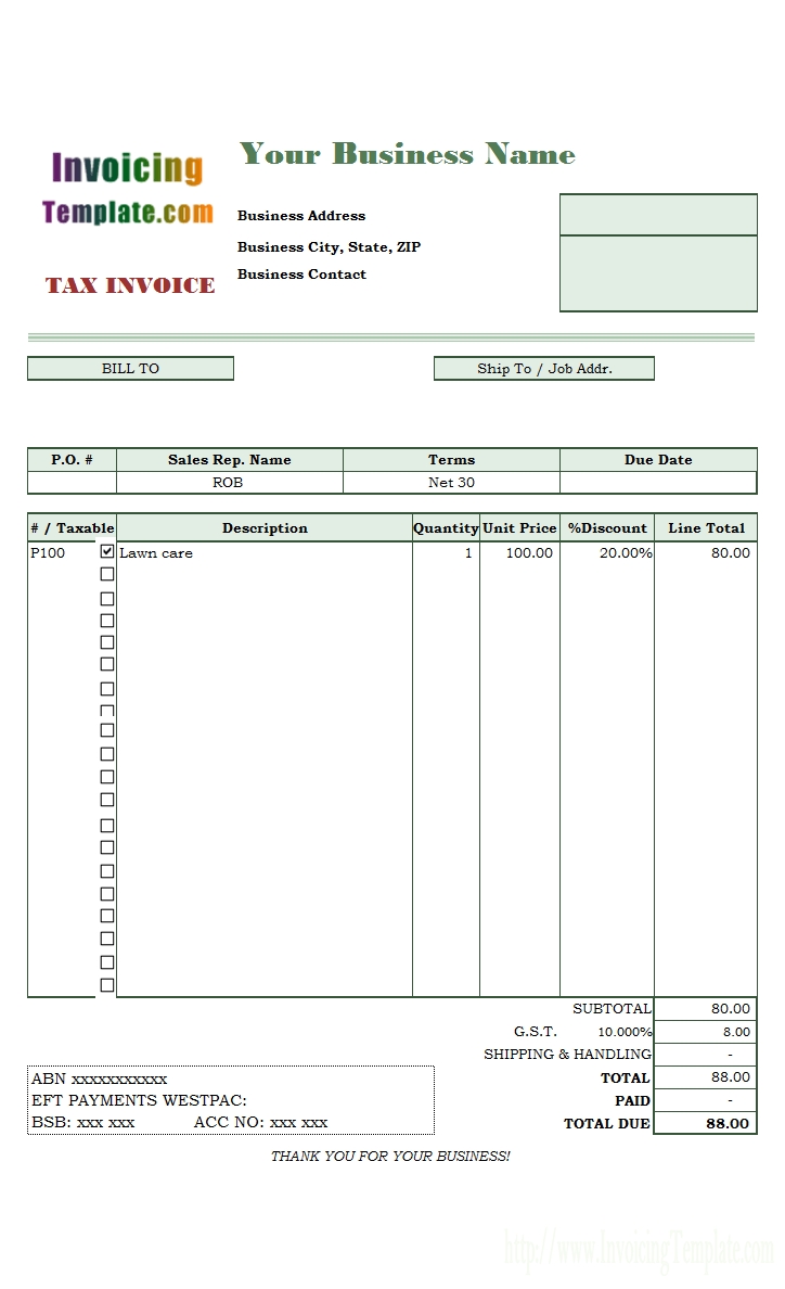 bill format for computer repair service laptop service bill forms