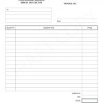 fill in the blank invoice template free