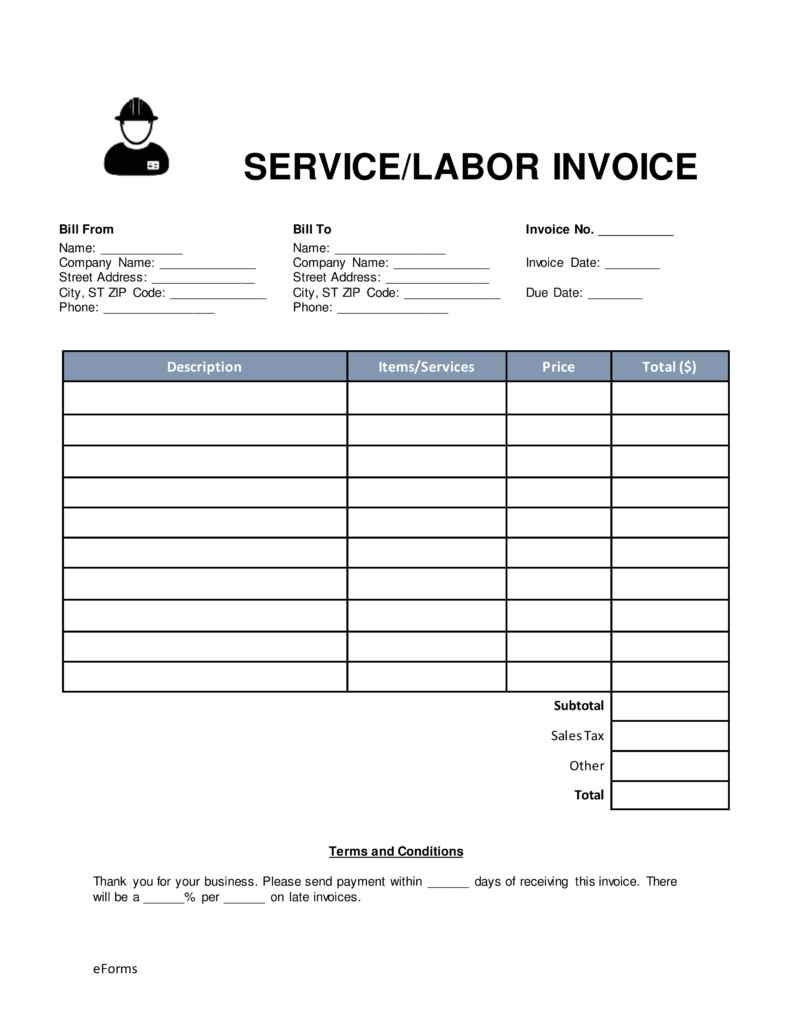 Labour Bill Format In Excel Excelxo Com - vrogue.co