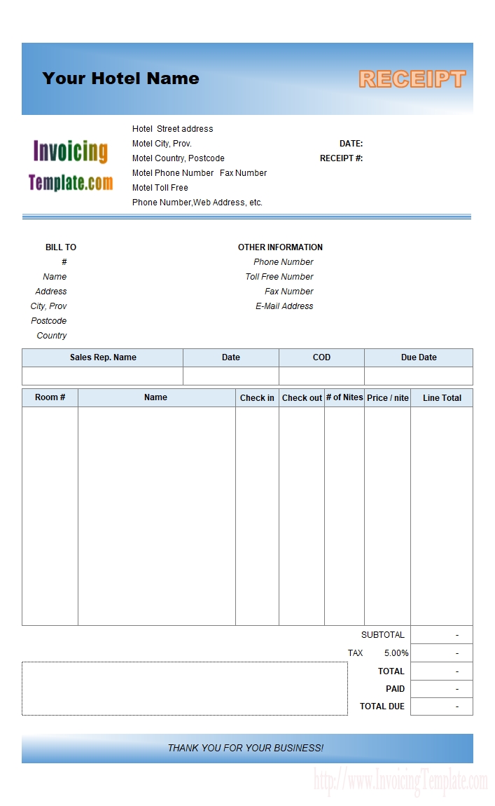 restaurant dining invoice template no tax mumbai hotel sample bill