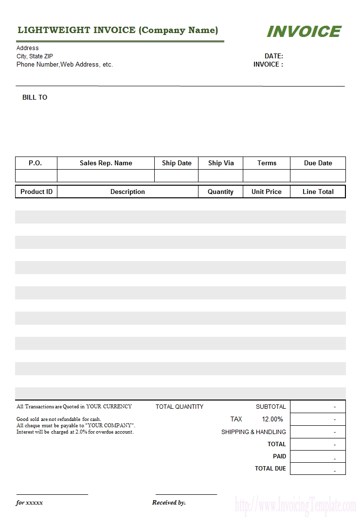 singapore gst invoice template service proforma tax invoice singapore