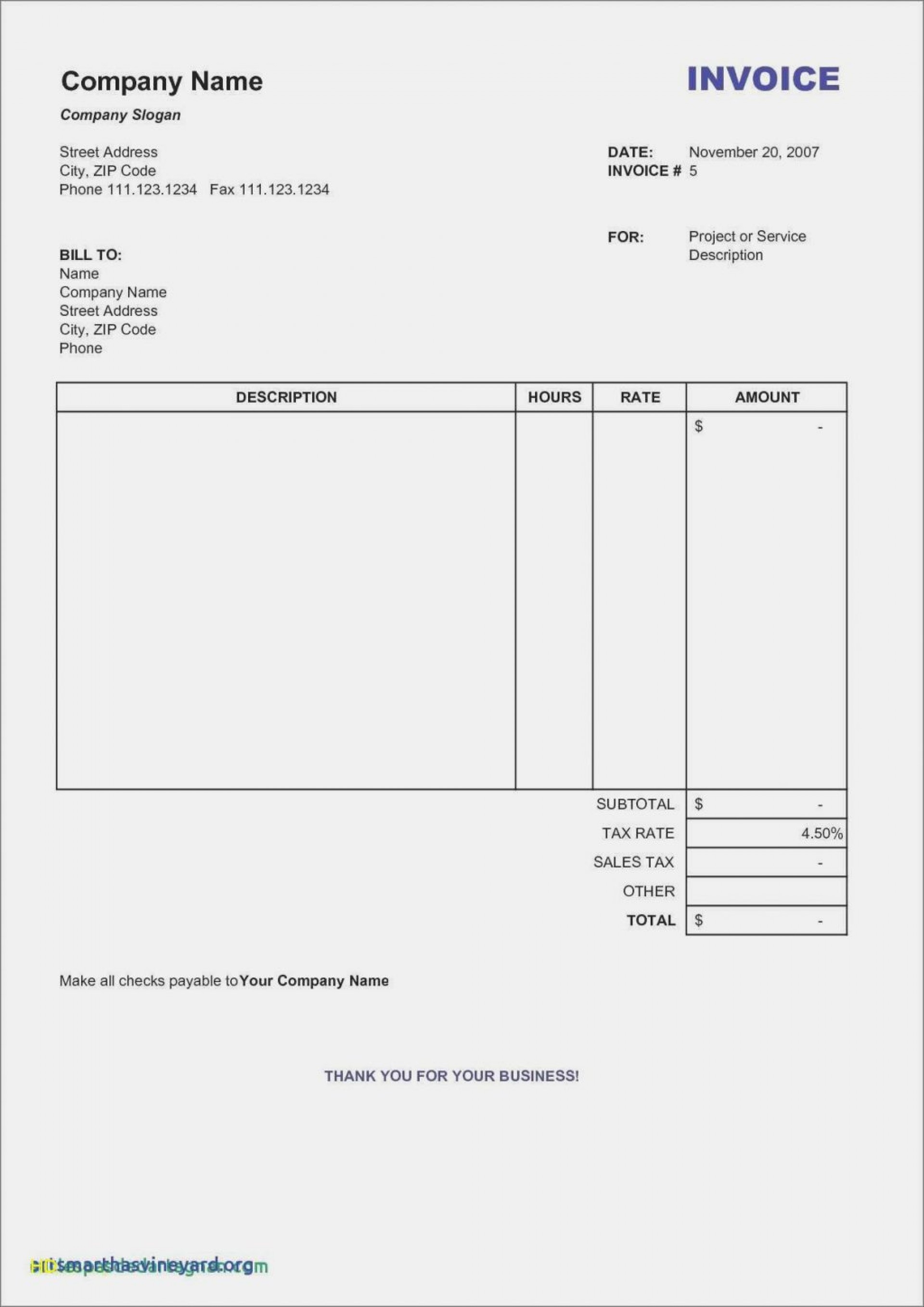 adobe commercial invoice template