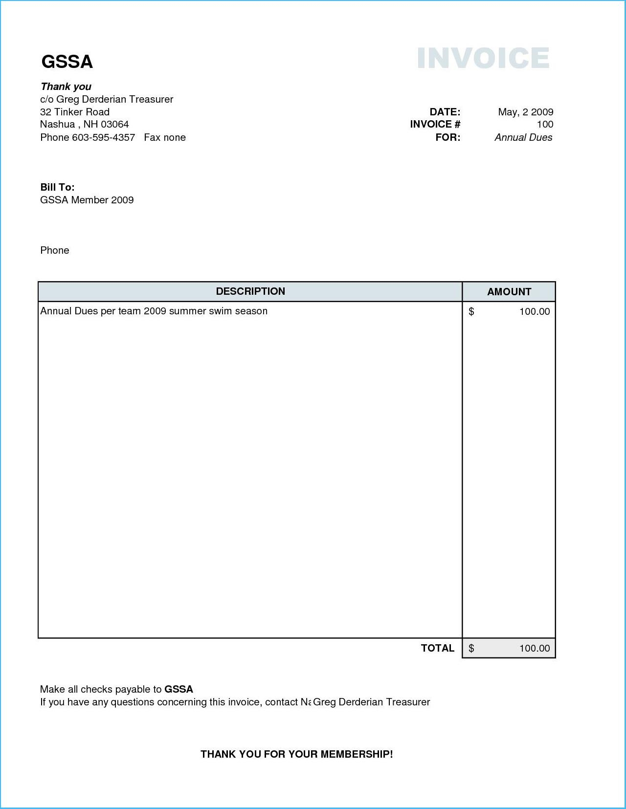 022 20invoice examples free blank template uk printable free simple invoice form