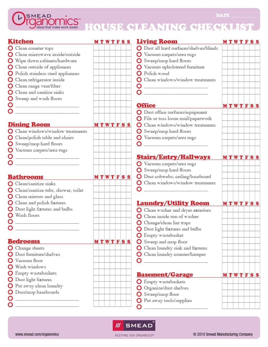 Free Printable House Cleaning Invoice