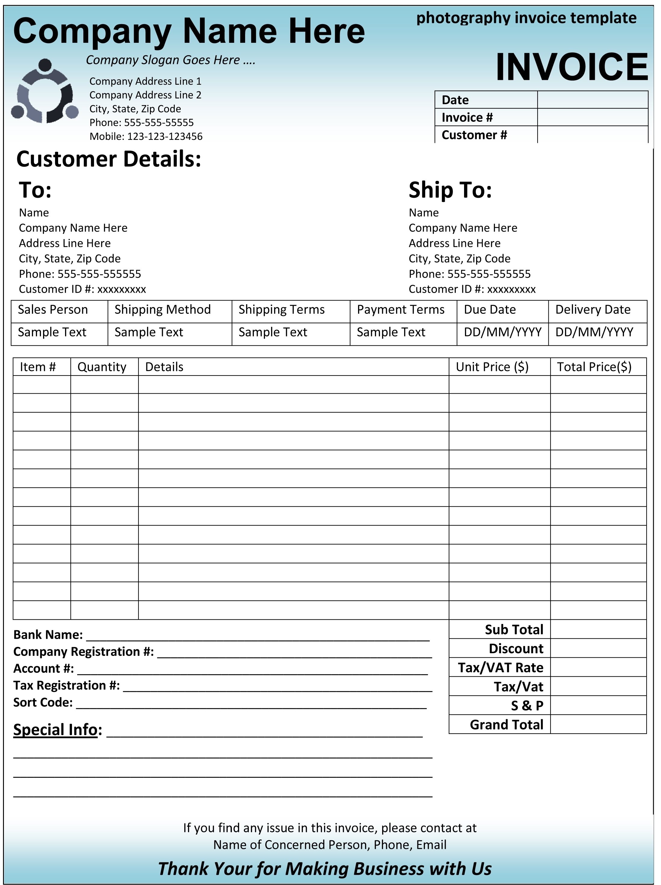 best photos of microsoft invoice template free invoice best invoice template for word