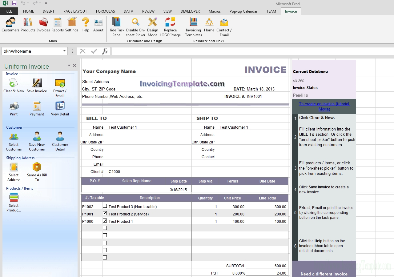 invoice sample with partial payment and payment history sample of a half paid invoice
