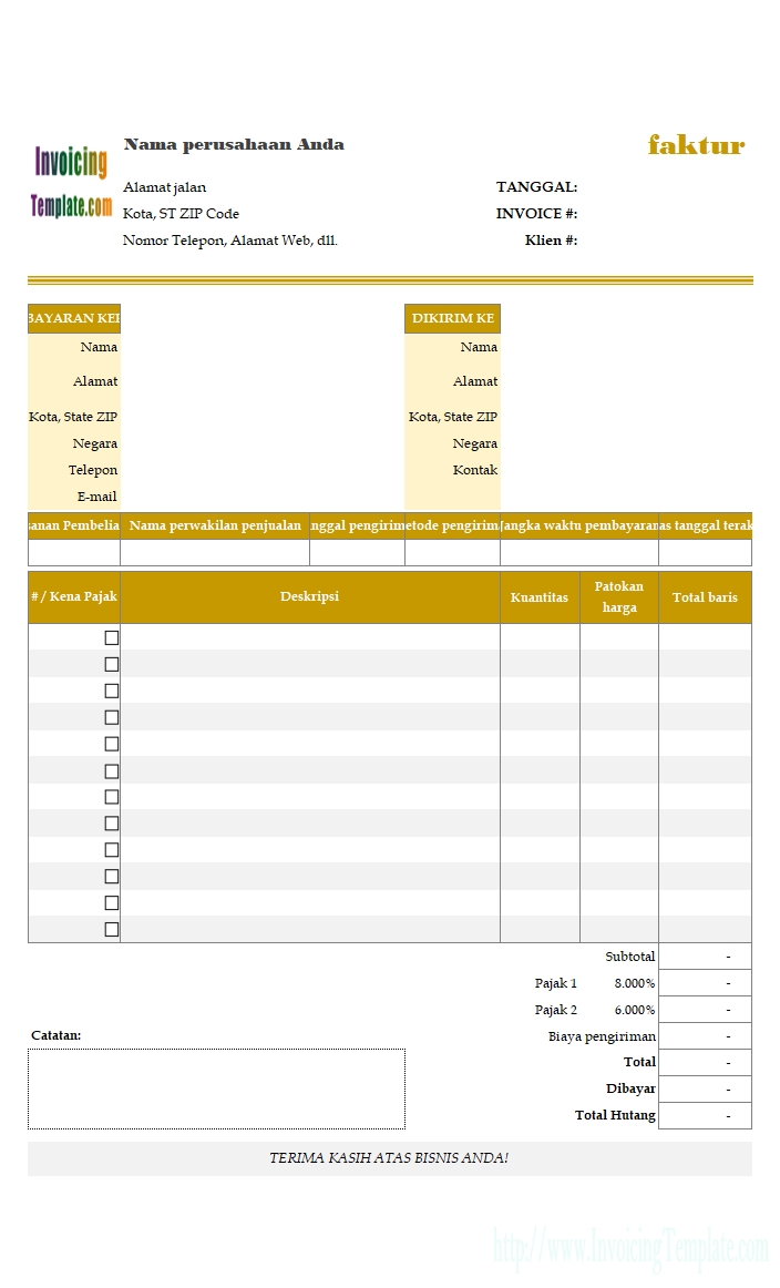 all of our invoice templates are editable hotel ke bill format image