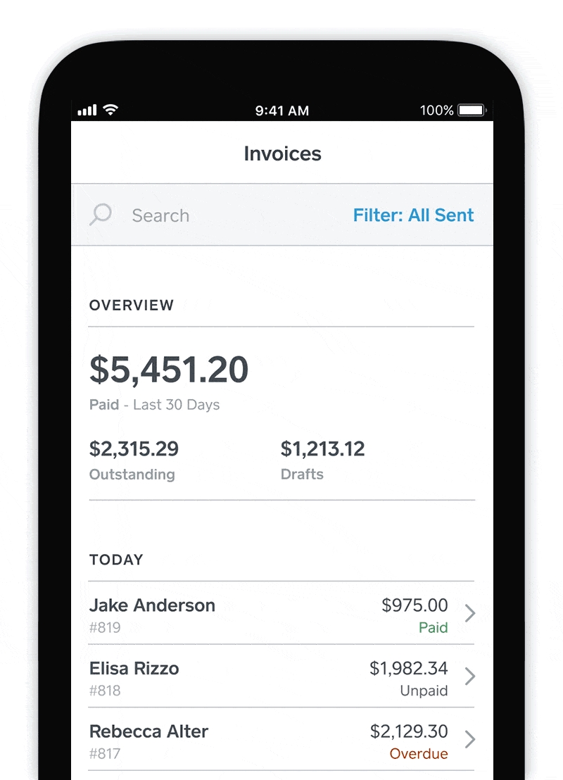 introducing the square invoices app online shopping invoice mobile