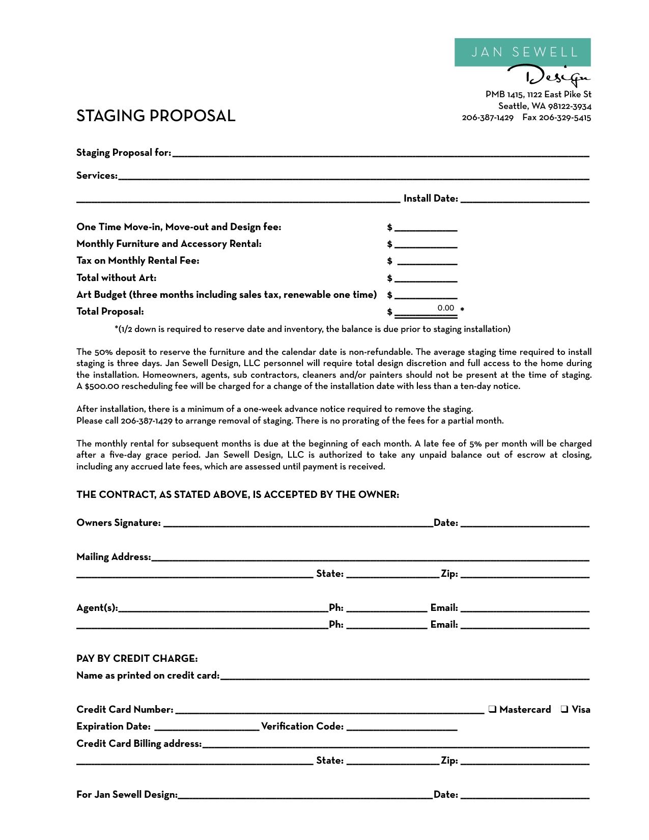 home staging contract template bing images home staging a simple home staging contract