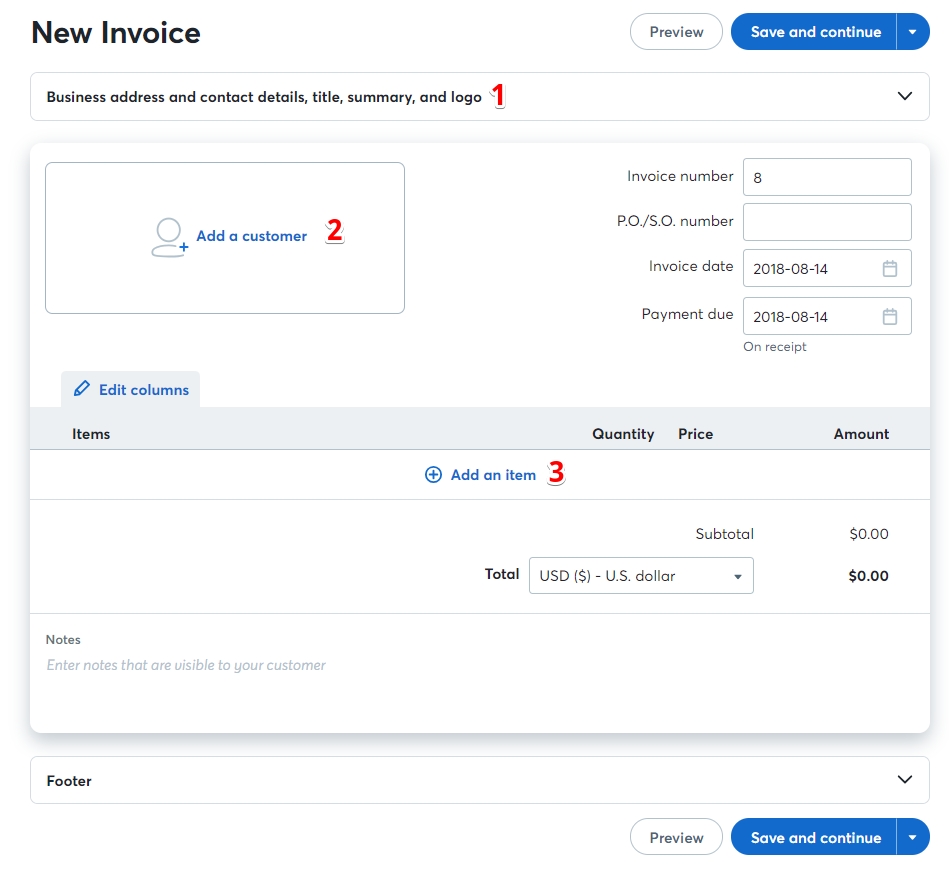 invoice like a pro help center invoice due upon receipt example