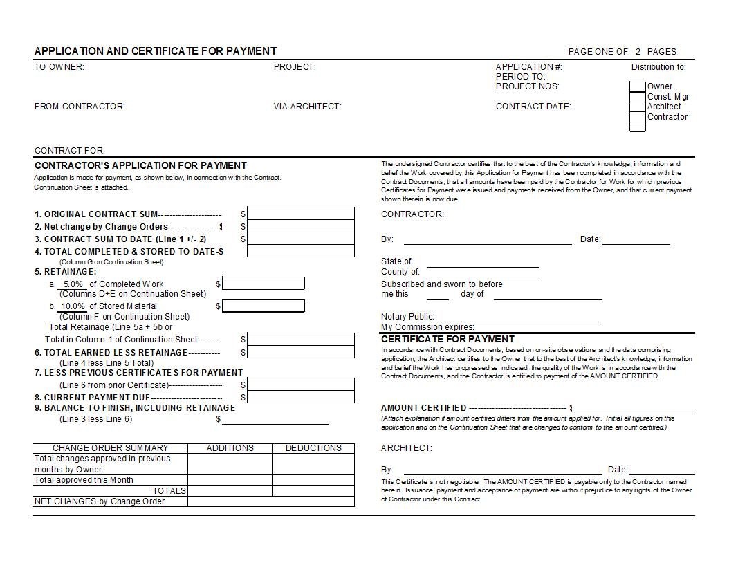 Aia G702 Excel-format Printable