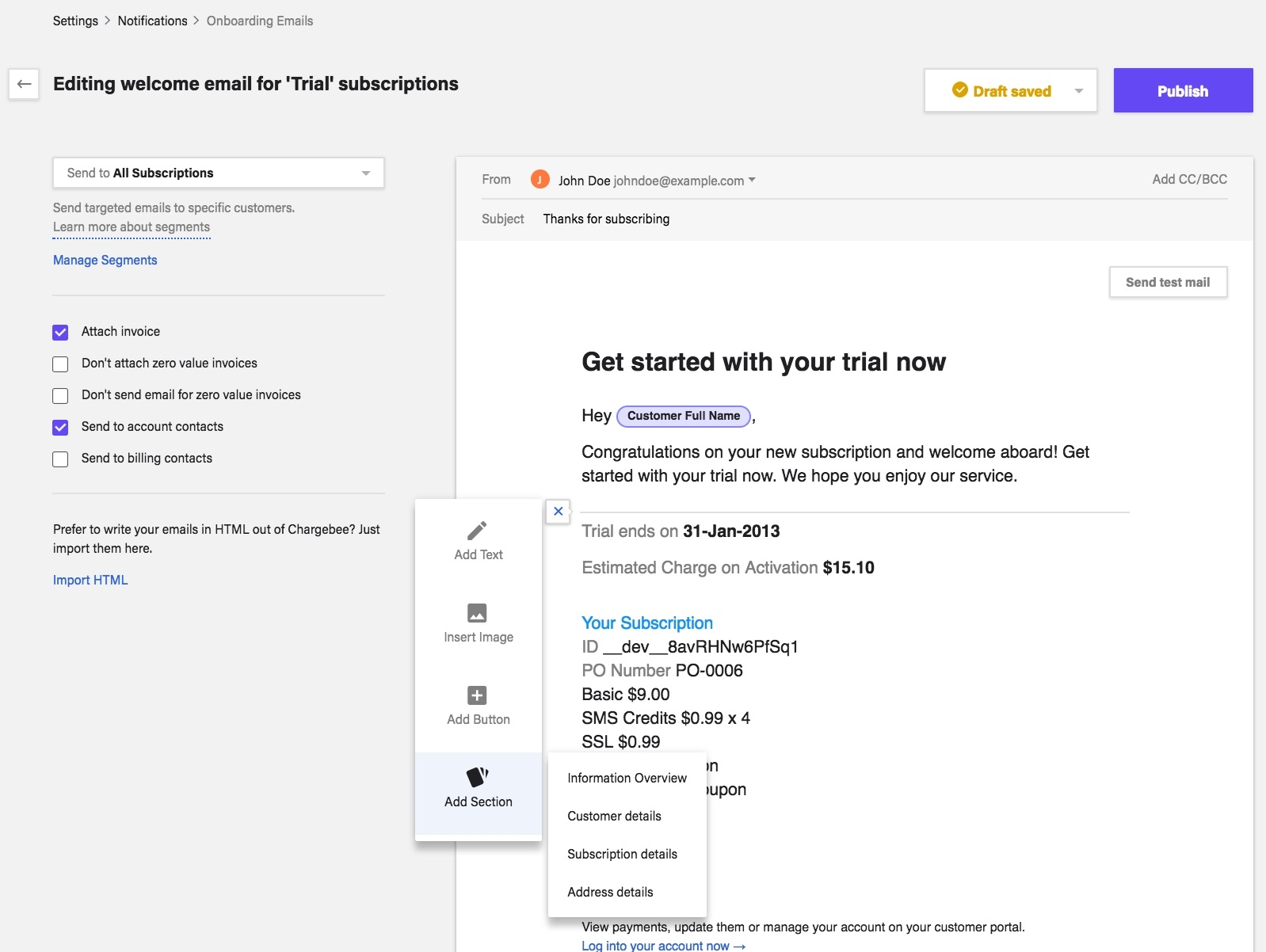 email notifications connecting with customers made easy amazon signature in invoice in bill