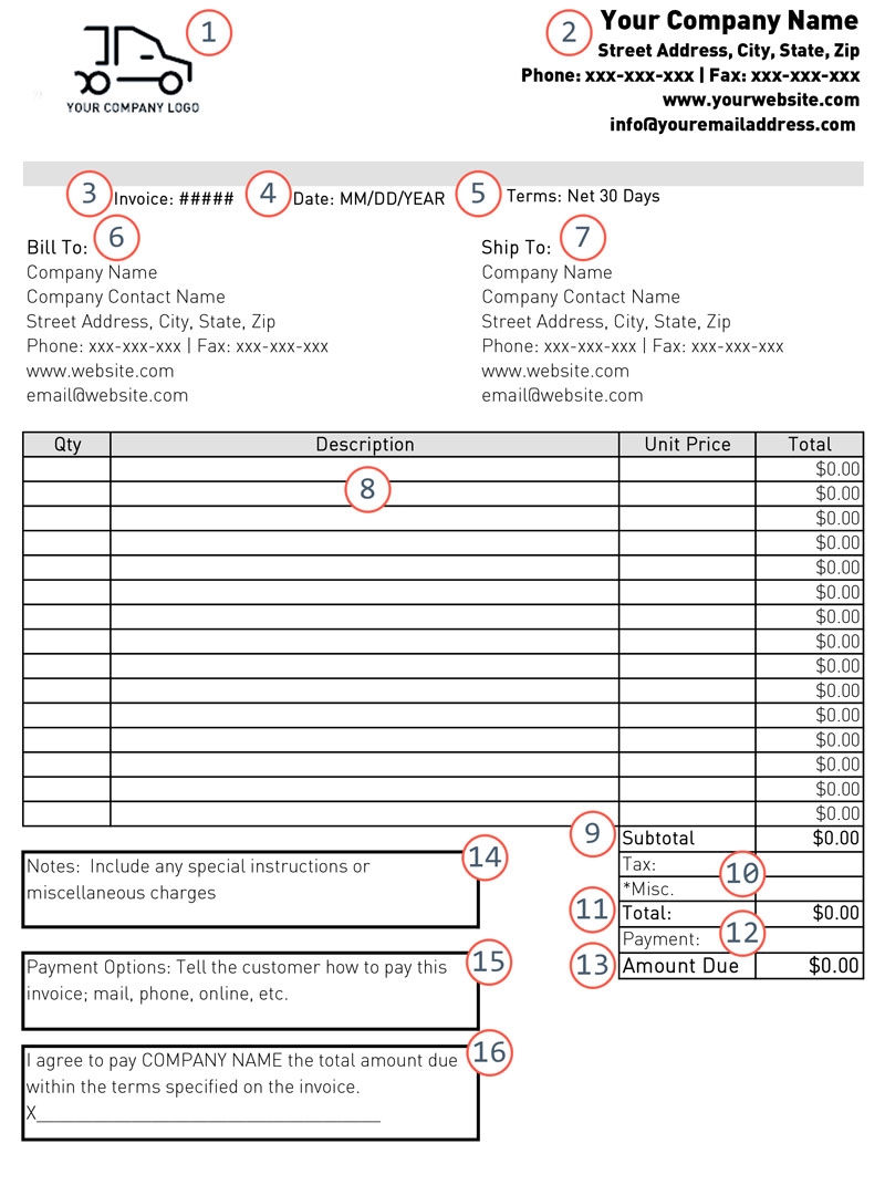 shipping invoice template download tci business capital sample of shipping invoice