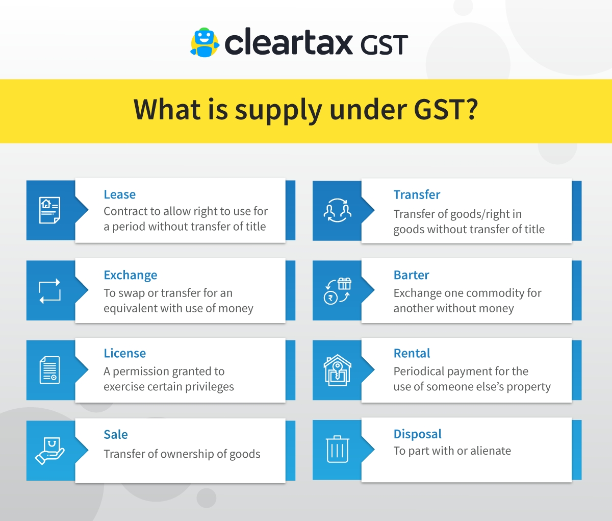 supply under gst definition meaning scope of taxable supply gst format and definition