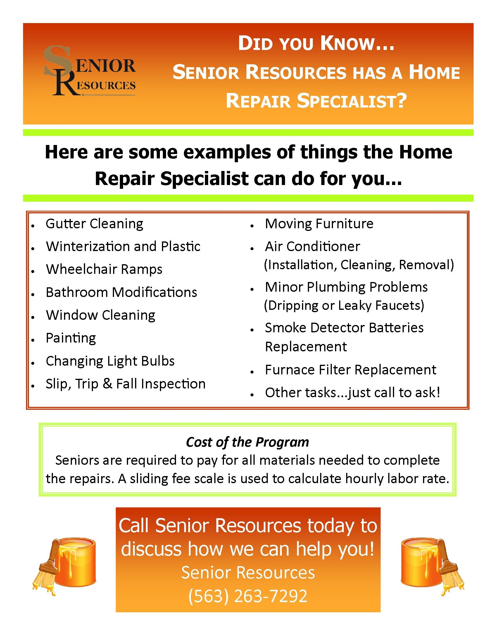 services our home repair specialist provides gutter window cleaning payment slips