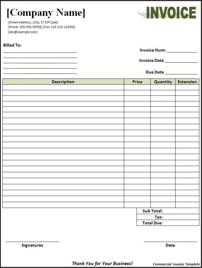 free invoice template sample invoice format printable calendar templates regarding Create Invoice Reconciliation Spreadsheet  Create Invoice Reconciliation Spreadsheet